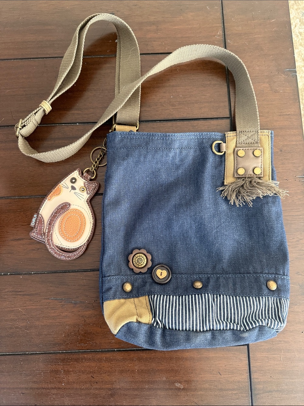 Chala Purse Demin Canvas Bag